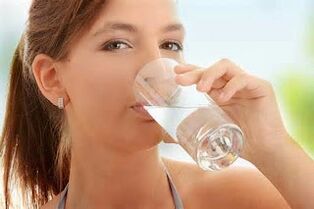 Drinking water on a diet for the lazy