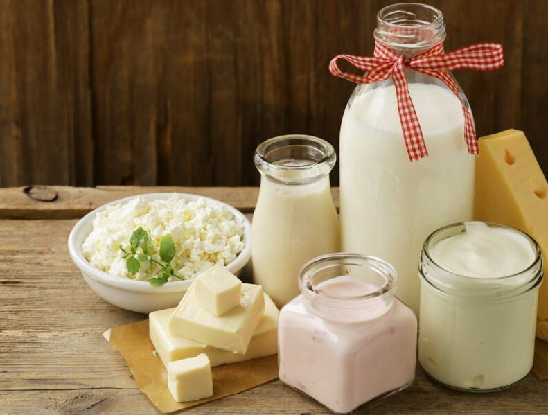 Dairy products for weight loss